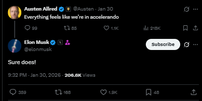 Tweet about Accelerando